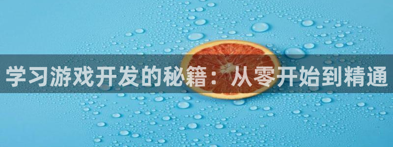 沐鸣2登录测速：学习游戏开发的秘籍：从零开始到精通