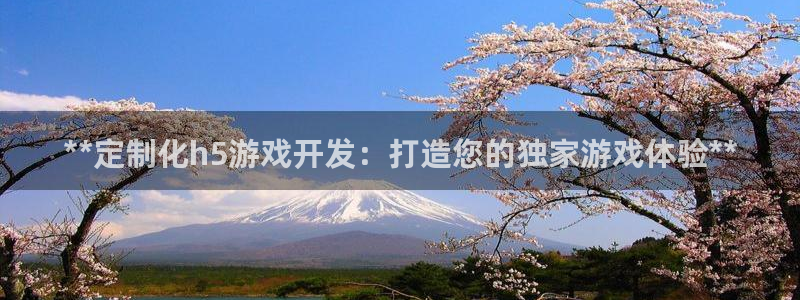 沐鸣娱乐2代理：**定制化h5游戏开发：打造您的独家游戏体验**